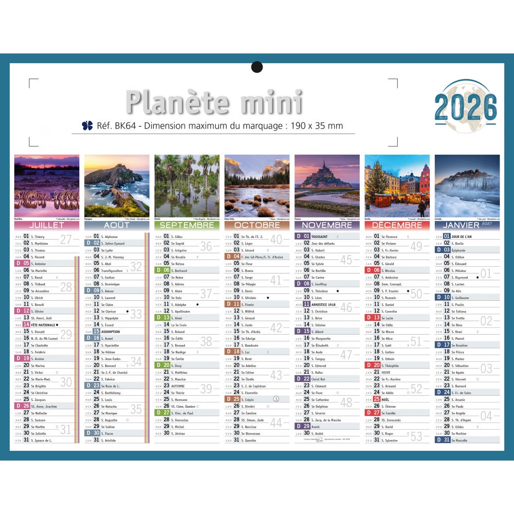 Calendrier bancaire