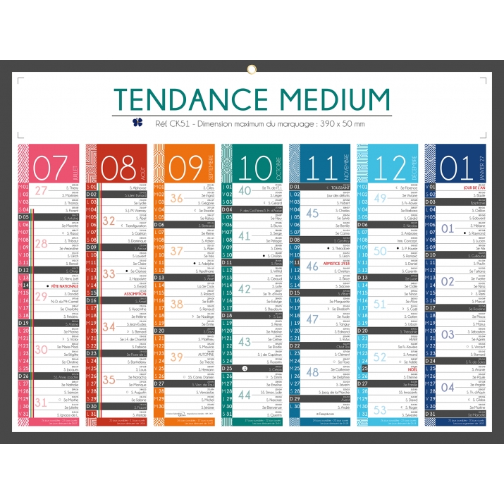 Calendrier bancaire