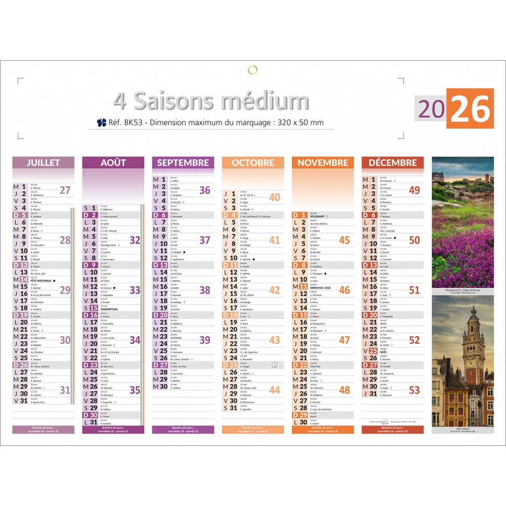 Calendrier bancaire