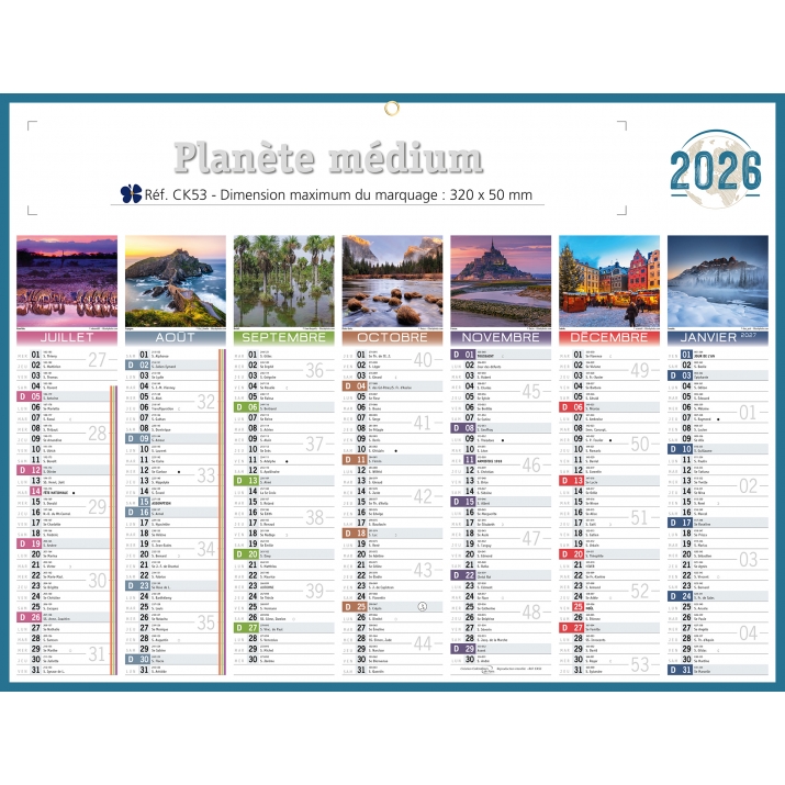 Calendrier bancaire