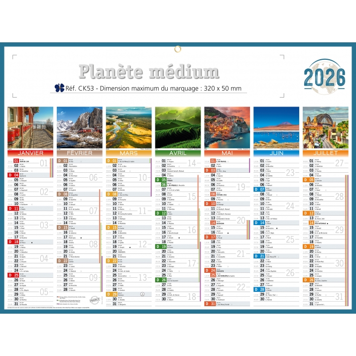 Calendrier bancaire