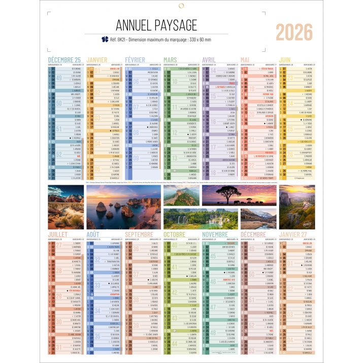 Calendrier bancaire