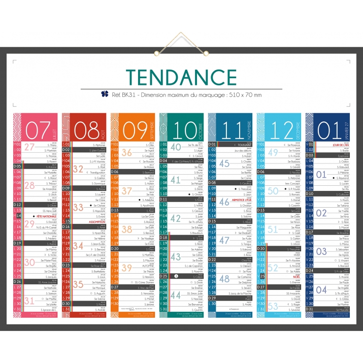 Calendrier bancaire