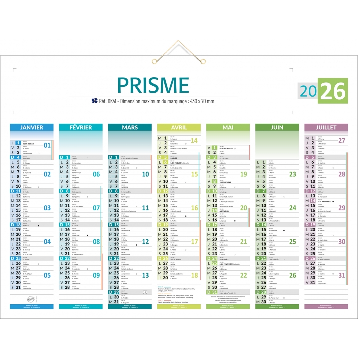 Calendrier bancaire
