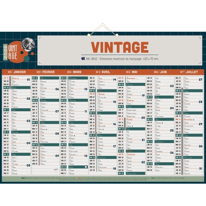 Calendrier bancaire