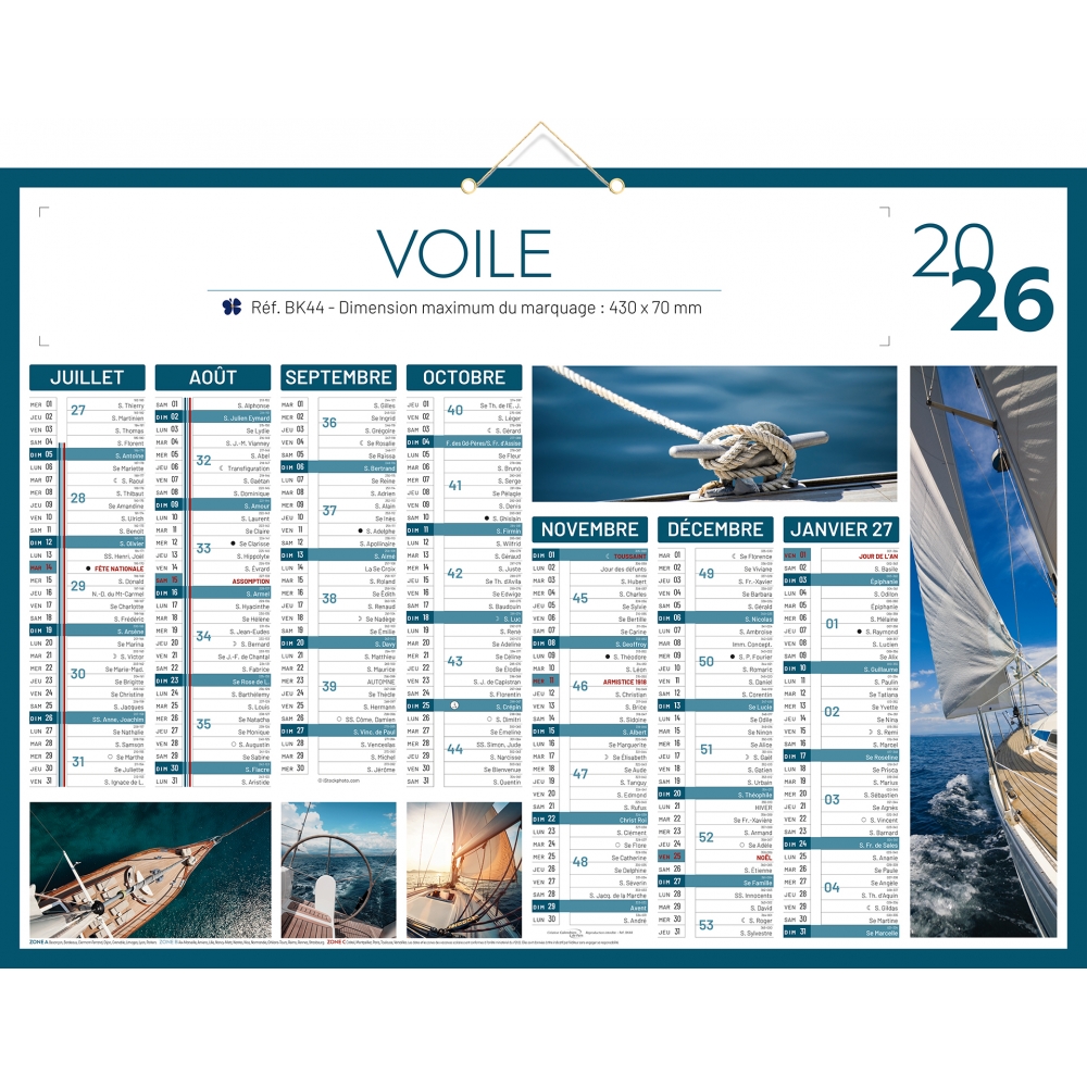 Calendrier bancaire