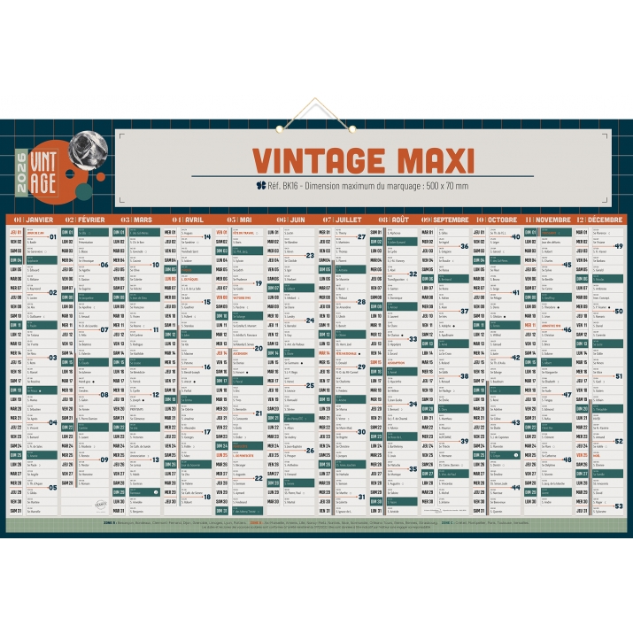 Calendrier bancaire
