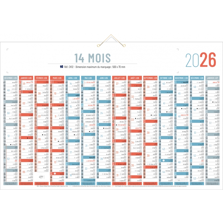 Calendrier bancaire