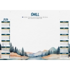 Calendrier sous main publicitaire