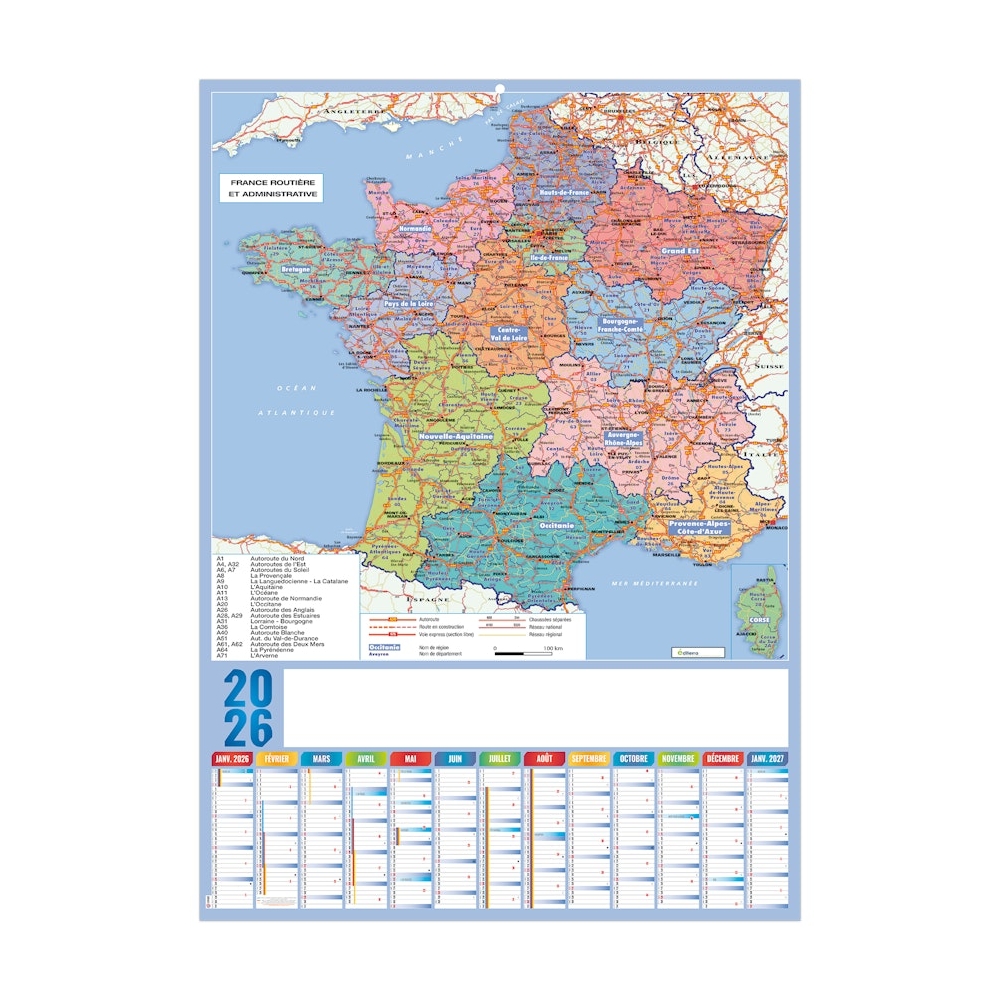 Calendrier effaçable