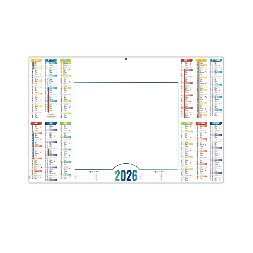 Calendrier effaçable