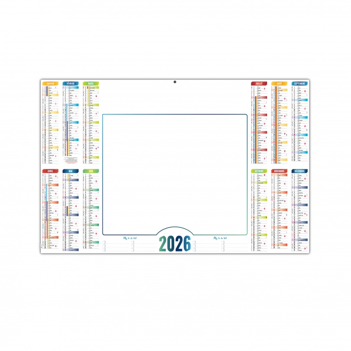 Calendrier effaçable