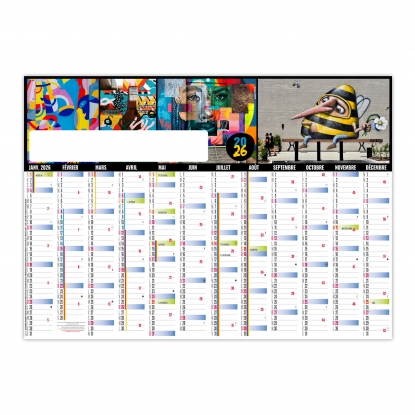 Calendrier effaçable