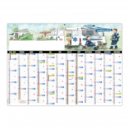 Calendrier effaçable
