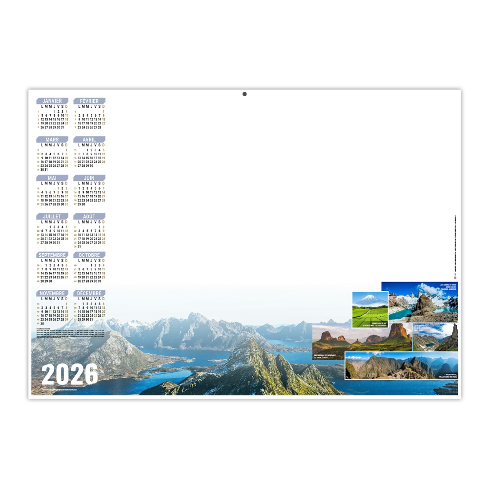 Calendrier effaçable