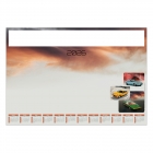 Calendrier sous main publicitaire