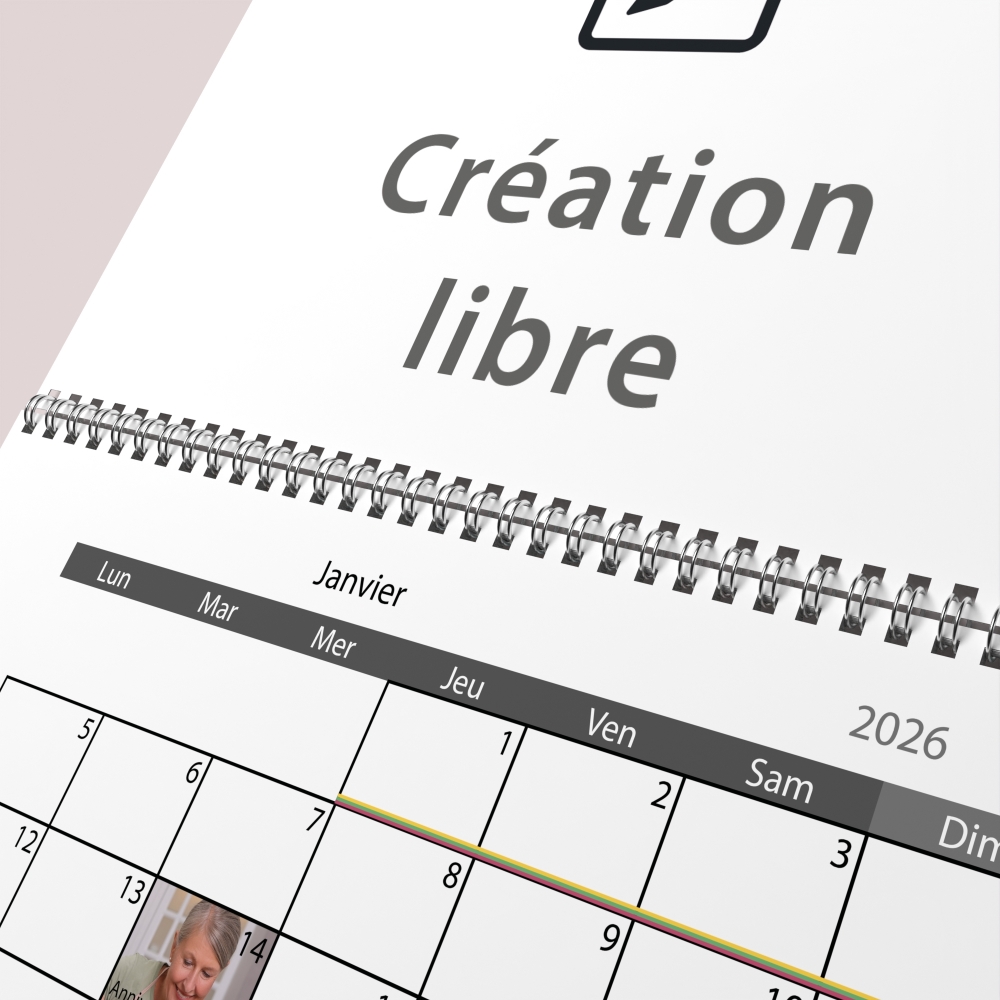 Calendrier photo GÉANT XXL PHOTO DATE