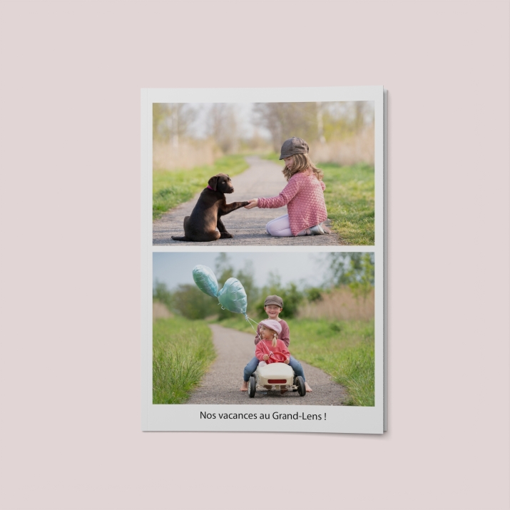 Livre Portrait A5 couverture Souple