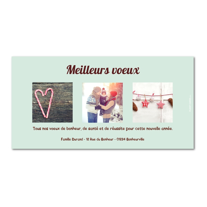 Carte de voeux Carte de voeux