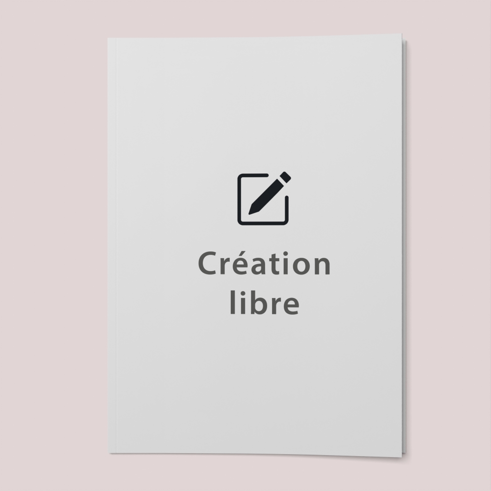 Livre Portrait A4 couverture Souple
