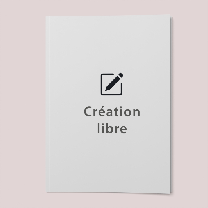 Livre Portrait A4 couverture Souple