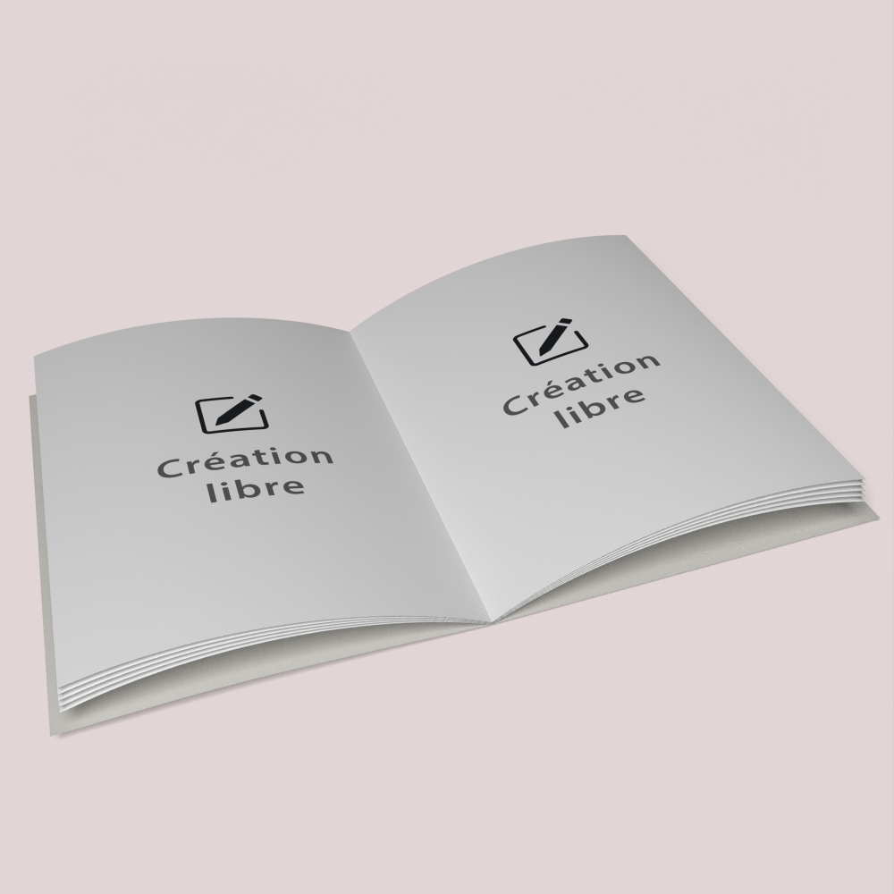Livre Portrait A4 couverture Souple