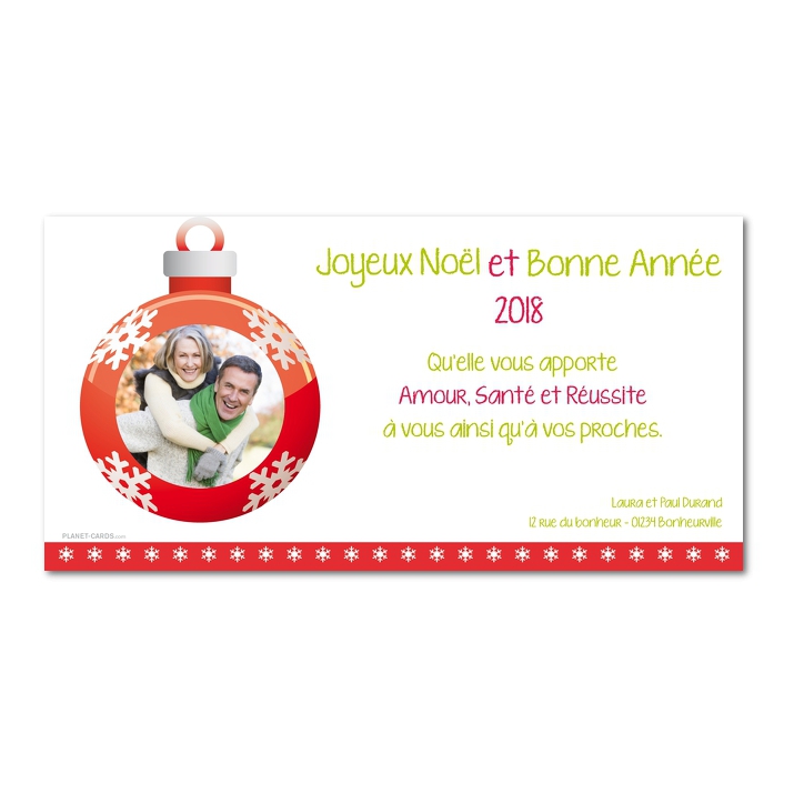 Carte de voeux Carte de voeux
