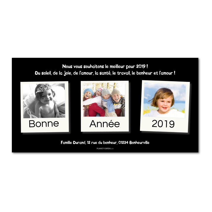 Carte de voeux Carte de voeux