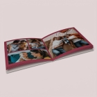 Livre Carré 21 x 21 cm couverture Rigide