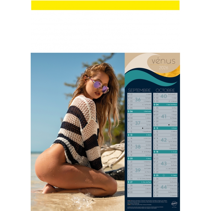 Calendrier nu