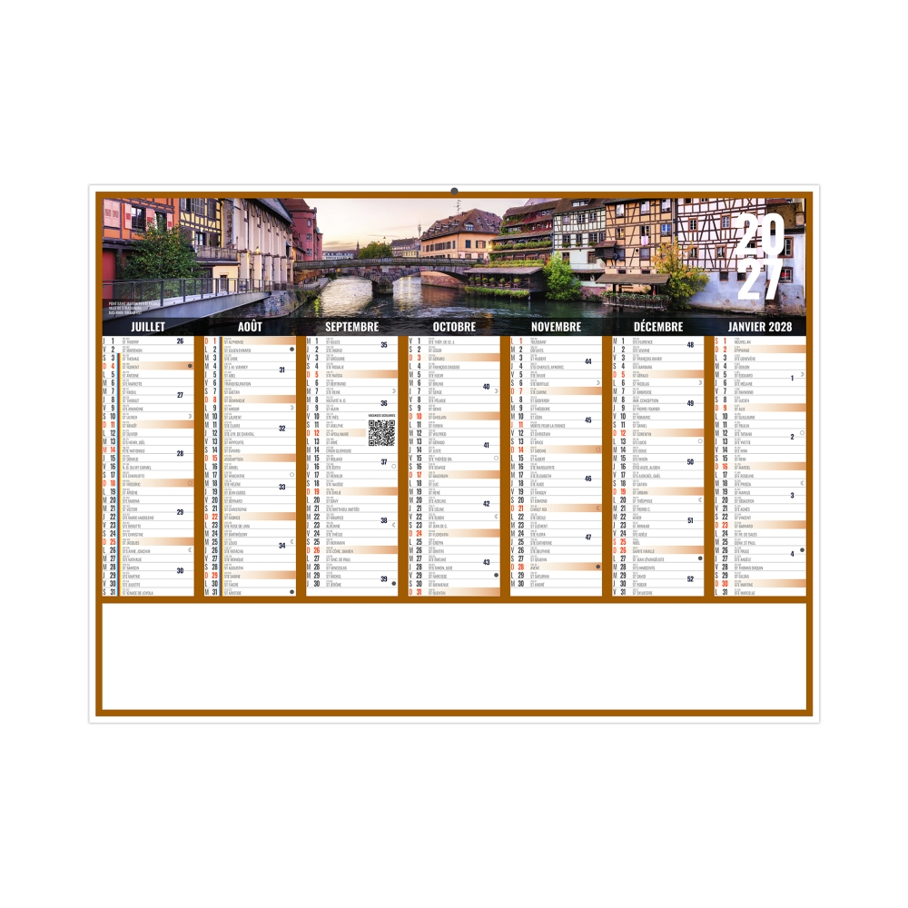 Calendrier bancaire