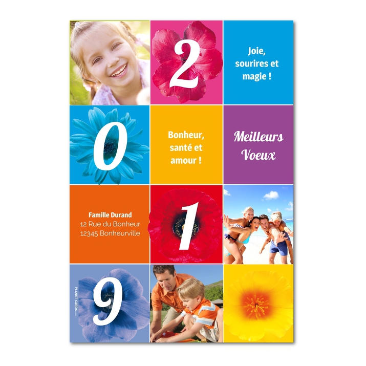 Carte de voeux Carte de voeux