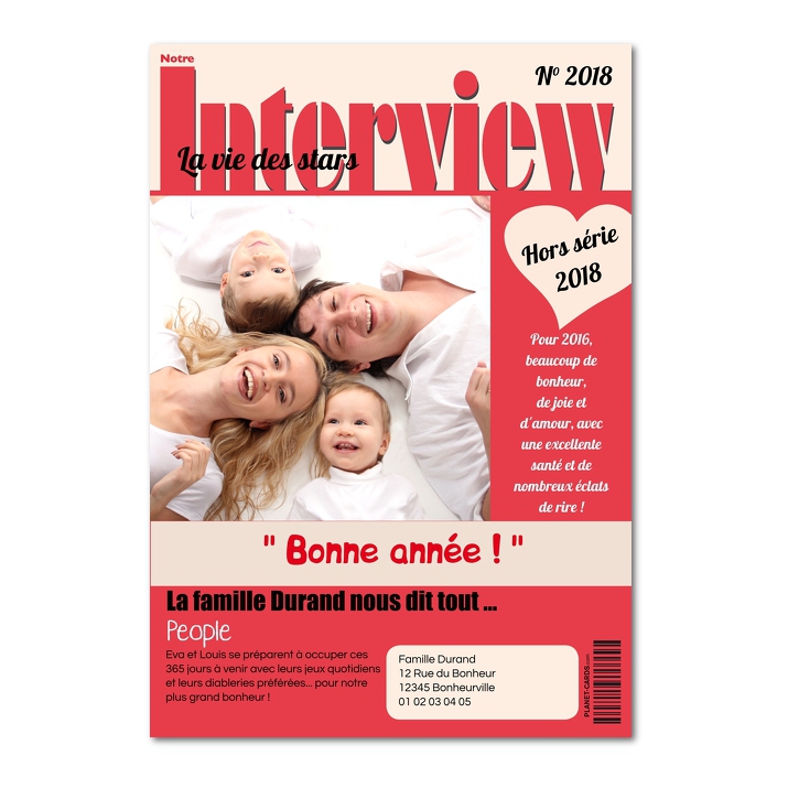 Carte de voeux Carte de voeux
