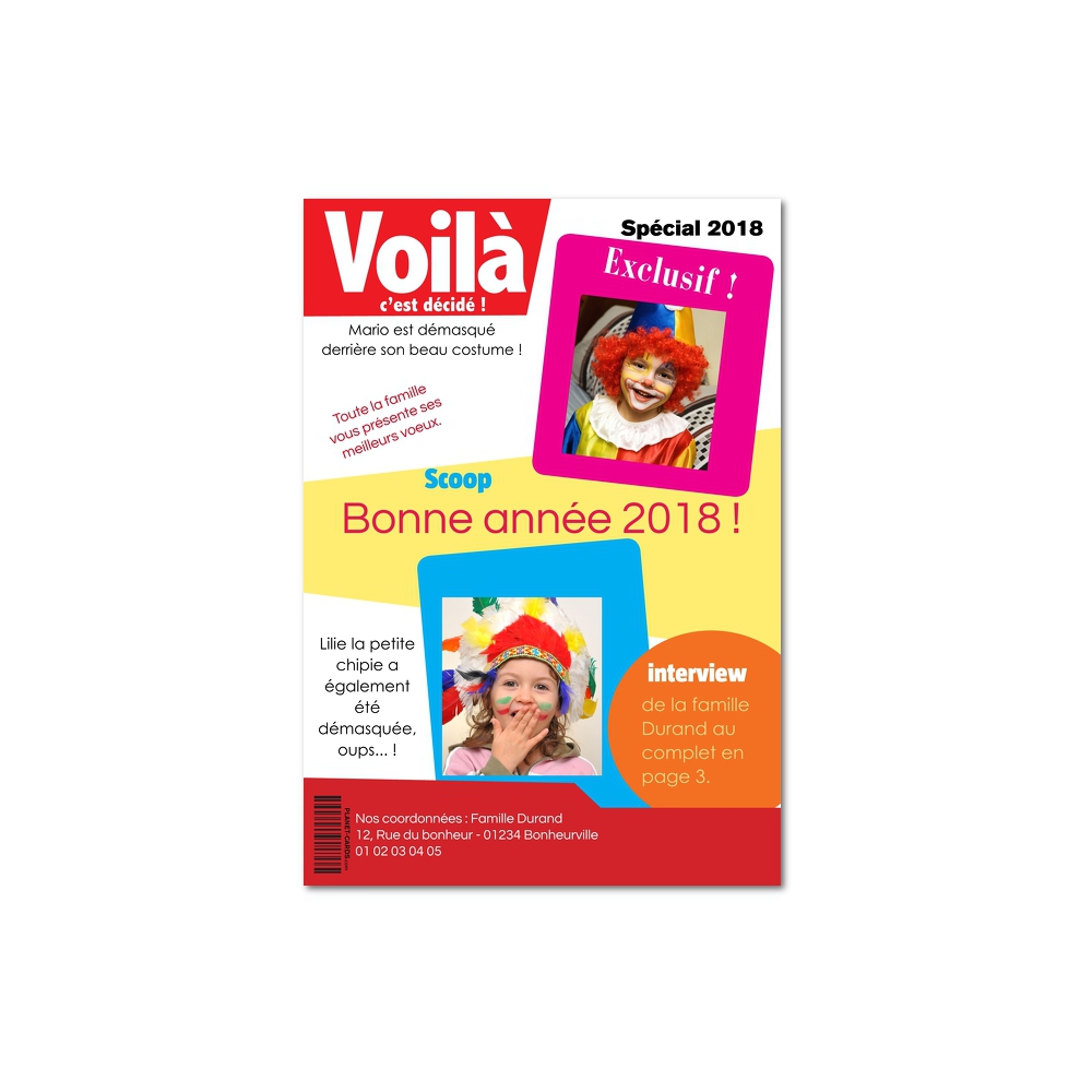 Carte de voeux Carte de voeux