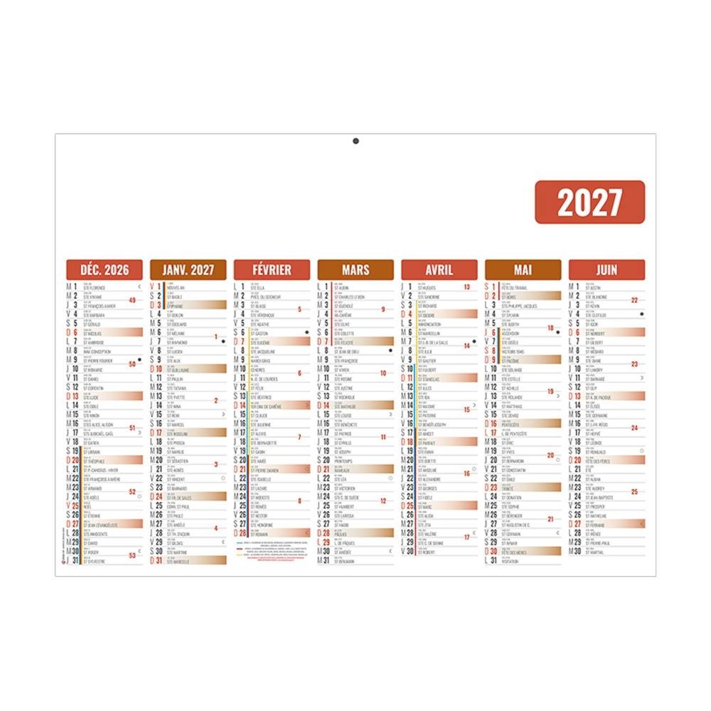 Calendrier bancaire