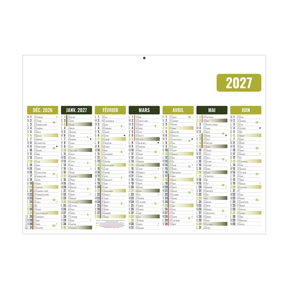 Calendrier bancaire