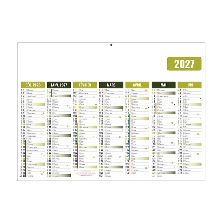Calendrier bancaire