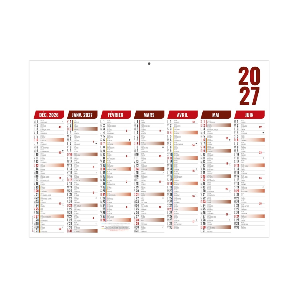 Calendrier bancaire