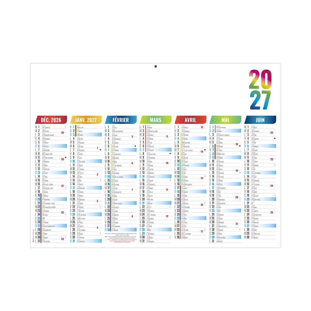 Calendrier bancaire