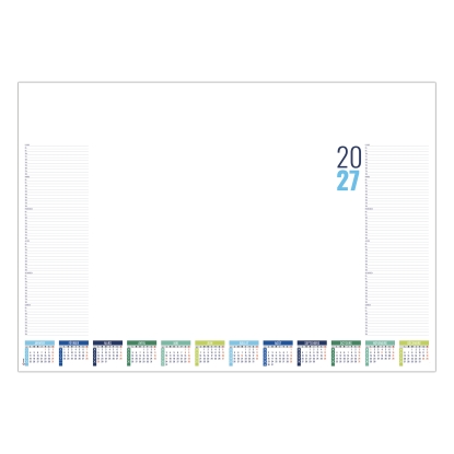 Calendrier sous main publicitaire