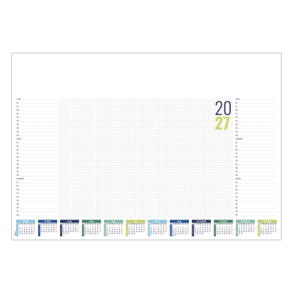 Calendrier sous main publicitaire