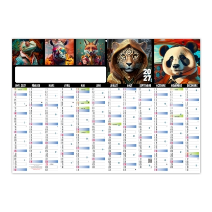 Calendrier effaçable