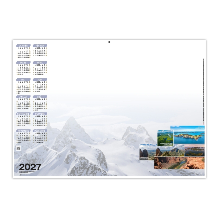 Calendrier effaçable