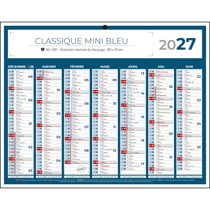 Calendrier bancaire