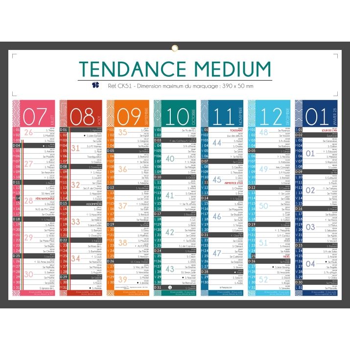 Calendrier bancaire