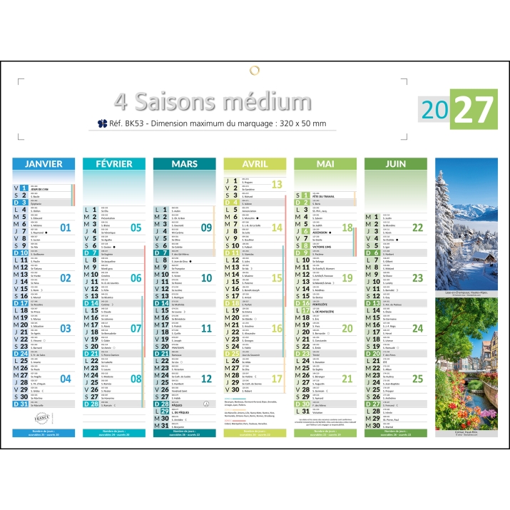 Calendrier bancaire