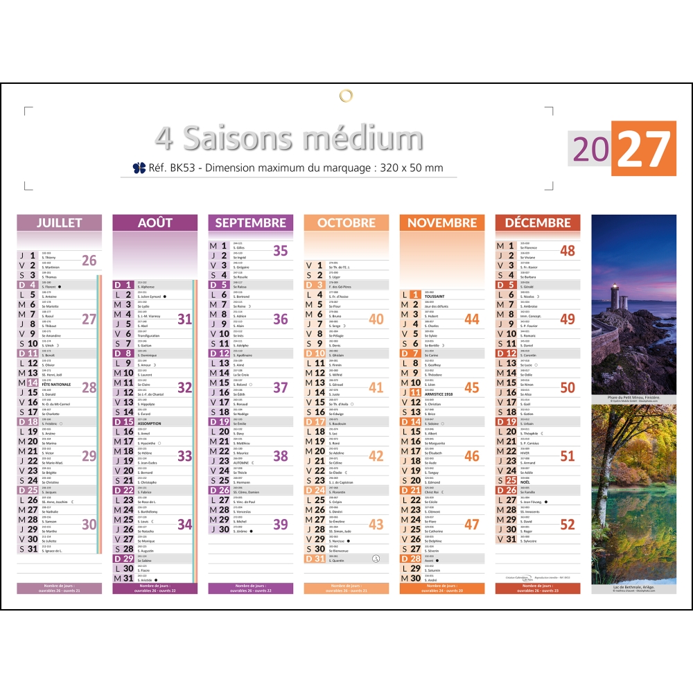 Calendrier bancaire