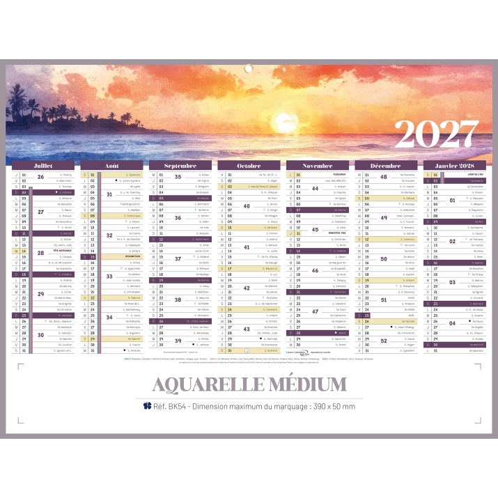 Calendrier bancaire