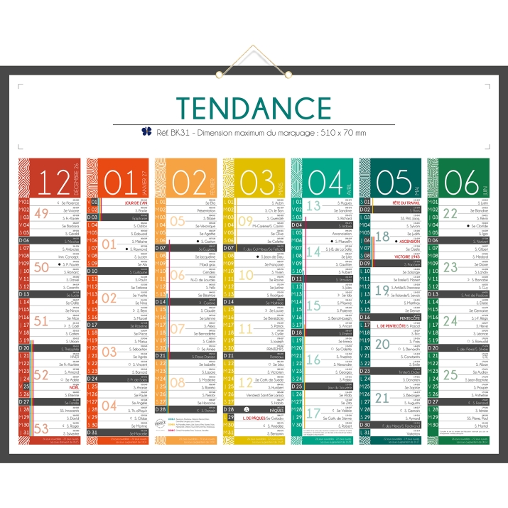 Calendrier bancaire