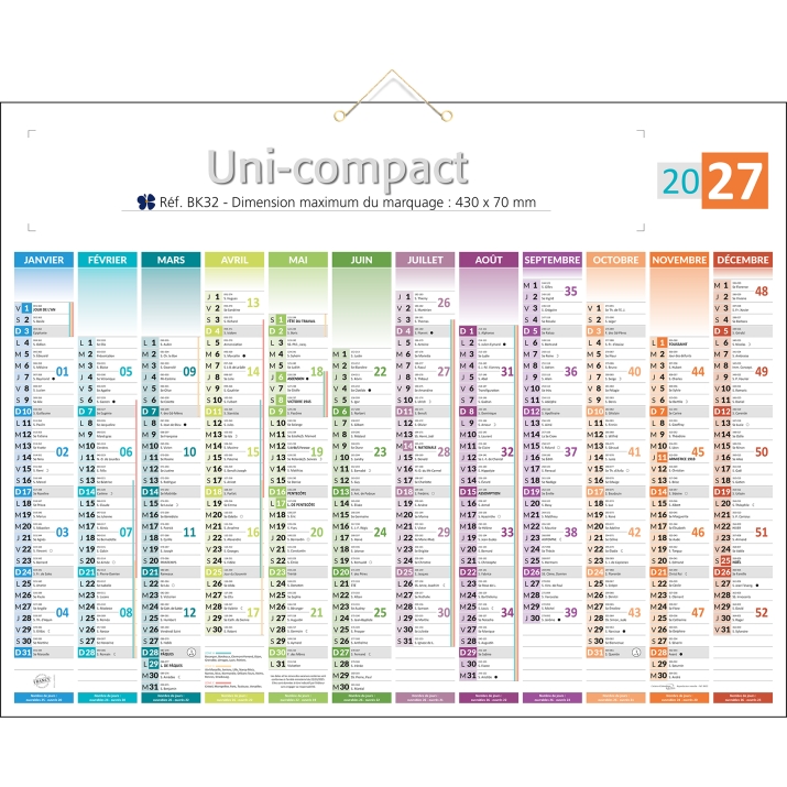 Calendrier bancaire